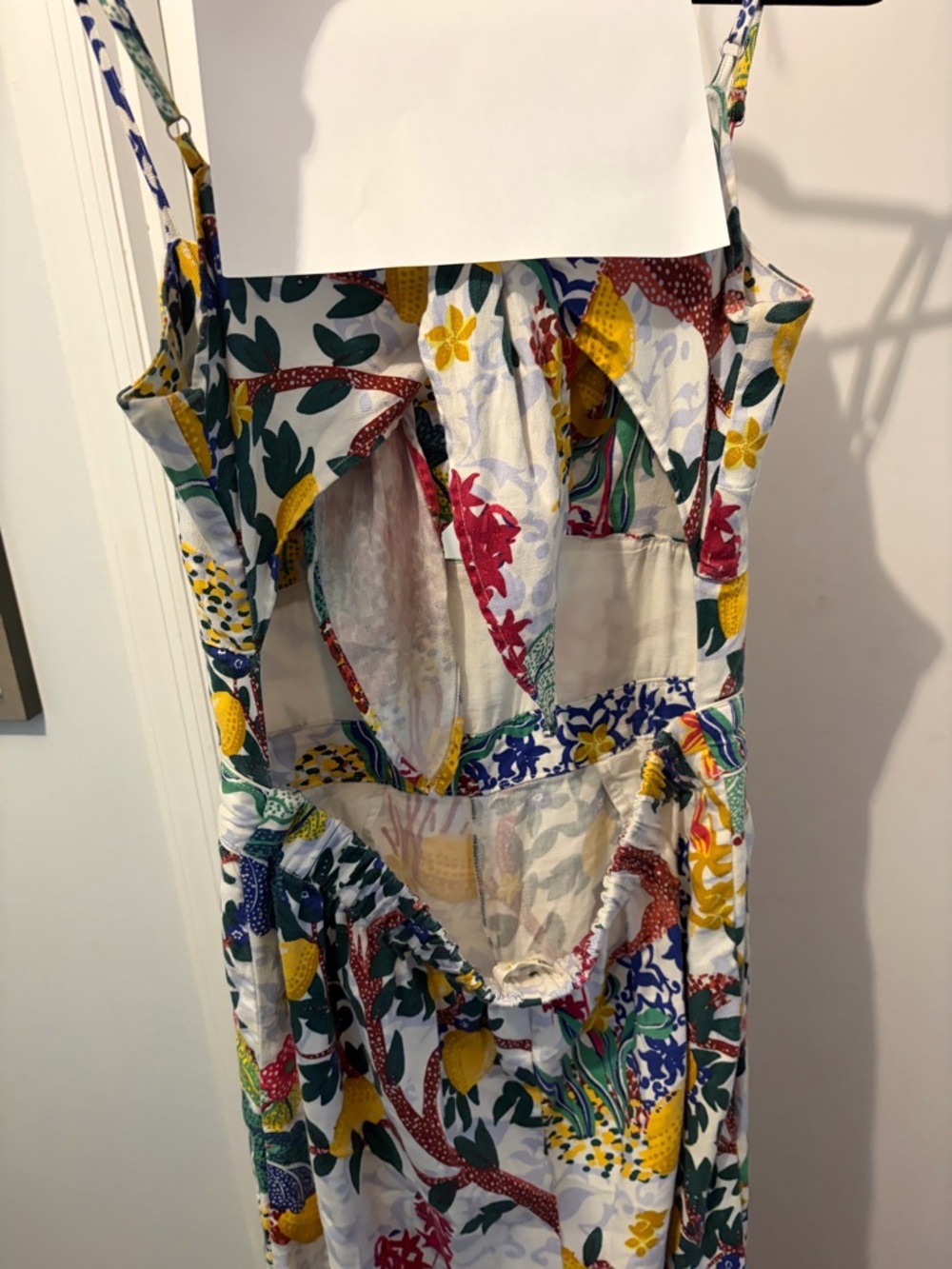 Maeve Floral Cutout Jumpsuit (with Multicolor Botanical Print) - Picture 4 of 4